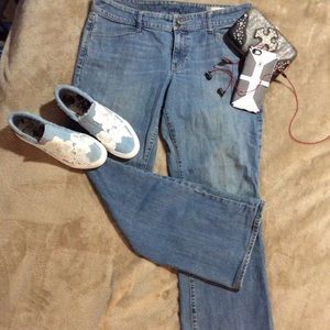 NWOT GAP Curvy Stretch Boot Cut Jeans Size 14R